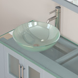 Glass Rayne | 63 Inch Glass Double Vanity