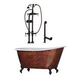 58" Copper Holt with Faucet Package Option