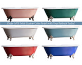 Order ANY Solid Custom Color for your bathtub