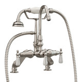 TTC684D Deck Mounted Gooseneck Faucet in Brushed Nickel