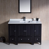 48 inch Espresso Traditional Vanity - FVN20-122412ES 03