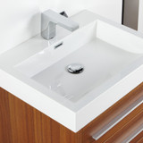 23.38 inch Teak Modern Bathroom Vanity w/ Medicine Cabinet - FVN8024TK 07
