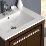 24 inch (FVN8125WG) Wenge Brown Single Basin Sink Vanity w/ Mirror 05