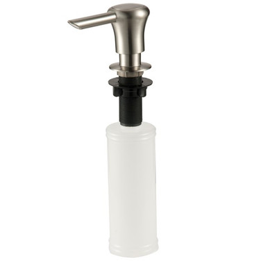 Soap/Lotion Dispenser Set, Brushed nickel