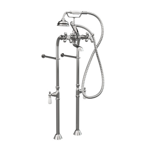 TTC398463 - Traditional Style Freestanding Bathtub Faucet in Chrome