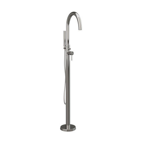 Modern Freestanding Tub Filler Faucet TTC150 in Chrome