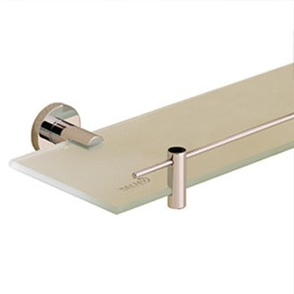 Porto 20" Glass Shelf with Gallery