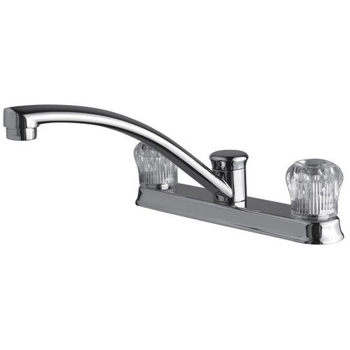 "Classic II Collection" Two-Handle Kitchen Faucet, Chrome