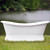 Cast Iron Pedestal Double Slipper Tub Benton 01