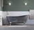 67 inch Cast Iron Slipper Clawfoot Tub WITH Faucet Holes - Clay with Scorched Platinum finish and TTC684D Deck Mounted Faucet in Brushed Nickel