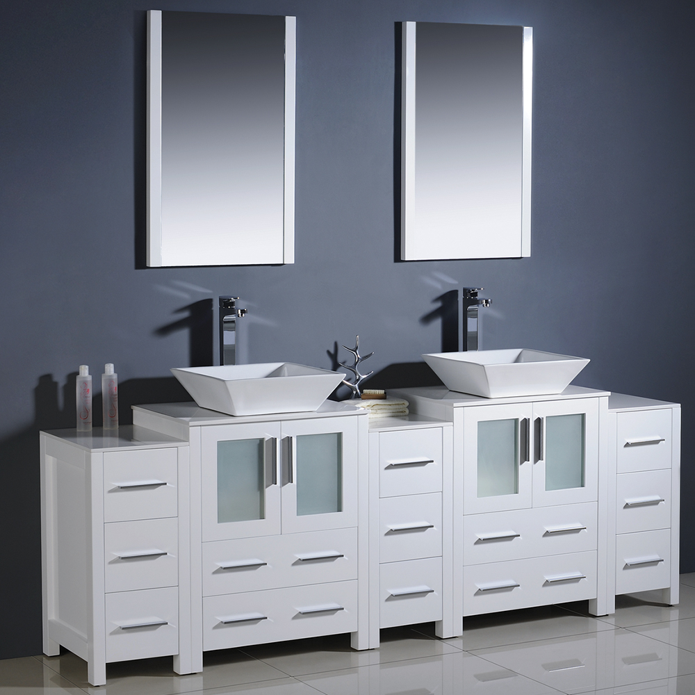 84 double sink vanity cheap
