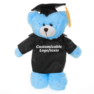 Graduation Blue Bear 12"