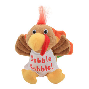 8" Thanksgiving Turkey Plush | Cute Holiday Stuffed Animal