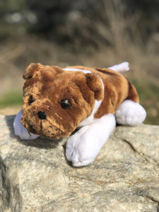 10" Bulldog Stuffed Animal - Plush Bulldog Stuffed Animal