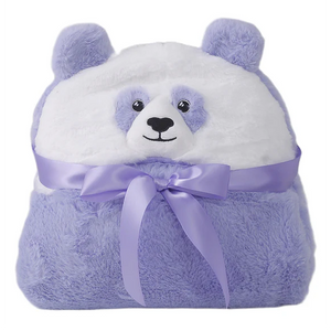 Cuddleworks Panda Weighted Hooded Blanket - Sensory Comfort