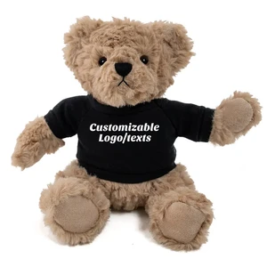 9" Curly Teddy Bear Plush Collection | Custom Teddy Bear Toy