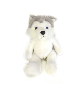 Sitting Husky 11"