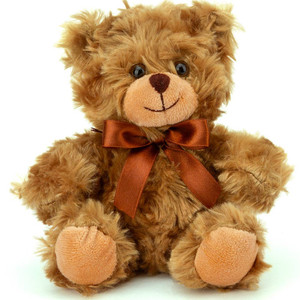 (Sample) 6″ Sitting Bears Plush | Ribbon Teddy Bear Assortments