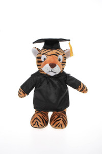 (Sample) Graduation Animals--Tiger 8" and 11" with custom imprint