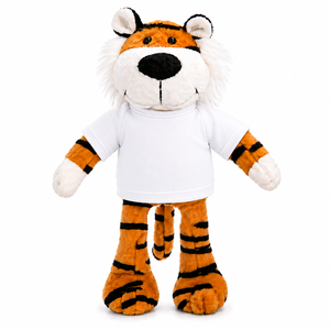 8" Standing Tiger with Custom T-shirts