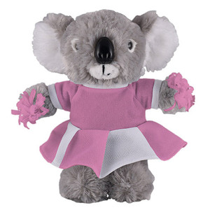 Soft Plush Stuffed Koala with Cheerleader Outfit Soft Plush Stuffed Koala with Cheerleader Outfit