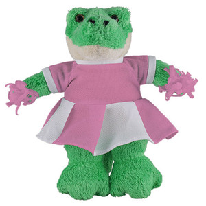 Soft Plush Stuffed Alligator with Cheerleader Outfit Soft Plush Stuffed Alligator with Cheerleader Outfit