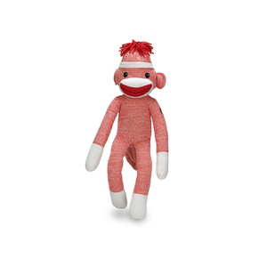 40” Orange Colors of Love Sockiez - Giant Plush Sock Monkey 40” Orange Colors of Love Sockiez - Giant Plush Sock Monkey