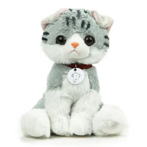 8” Mitty the Tabby Kitty with Collar – Cat Stuffed Animal 8” Mitty the Tabby Kitty with Collar – Cat Stuffed Animal