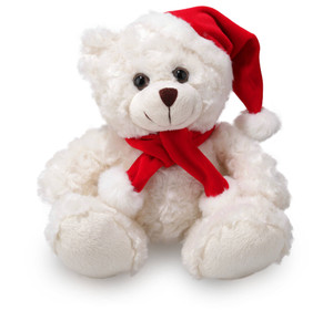 Christmas Cream Bear 6"