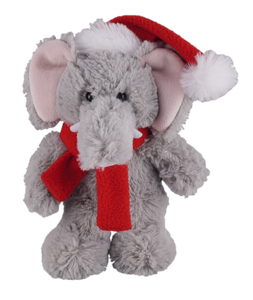Christmas animals with customizable scarf elephant 8" Christmas animals with customizable scarf elephant 8"