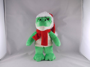 Christmas animals with customizable scarf gator 12"