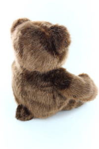 Cuddly Bear Dark Brown 11"