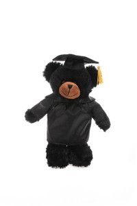 Graduation Animals--Black Bear 11" with custom imprint