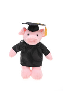 Graduation Animals--Pig 11" with custom imprint