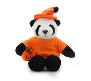 Halloween 12 inch stuffed animal plush toys panda personaliz Halloween 12 inch stuffed animal plush toys panda personaliz