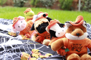 Halloween 12 inch stuffed animal plush toys pig personalized Halloween 12 inch stuffed animal plush toys pig personalized