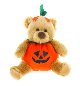 Halloween Bear Stuffed Animal 9" - Pumpkin Teddy Bear Halloween Bear Stuffed Animal 9" - Pumpkin Teddy Bear