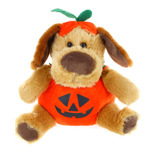 Halloween Dog Stuffed Animal 9" - Pumpkin Plush Dog Toy Halloween Dog Stuffed Animal 9" - Pumpkin Plush Dog Toy