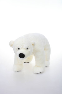 Polar bear standing plush 9" and 14"