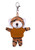 4" Keychain - Tiger with customized shirt