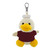 4" Keychain - Duck with customized shirt