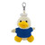 4" Keychain - Duck with customized shirt