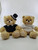 Bride and Groom Bear Set 6"