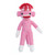 8" Sock Monkey Pink and Brown – Sock Monkey Stuffed Animal