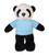 Plush Panda Bean Bag animal 8"