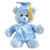 Graduation Blue Sitting Bear 6” 