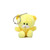 Colors of Love Qbears Keychain - yellow Plush Teddy Bear