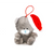 Christmas Qbear Gray Ornament