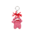 4" Valentine Sock Monkey Keychain in 5 Colors | Monkey Plush
