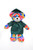 Graduation Animals-- Tye dye bear 11" with custom imprint